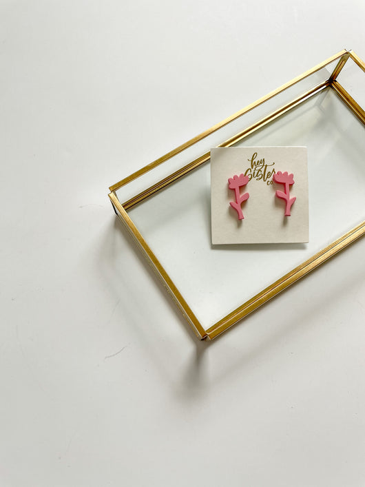 The Carleen Floral Studs